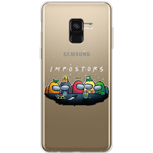 Чехол Boxface Samsung A530 Galaxy A8 2018 Among Us Impostors