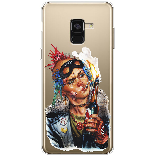 Чехол Boxface Samsung A530 Galaxy A8 2018 Tanker Girl