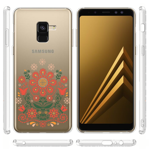 Чехол Boxface Samsung A530 Galaxy A8 2018 Ukrainian Ornament