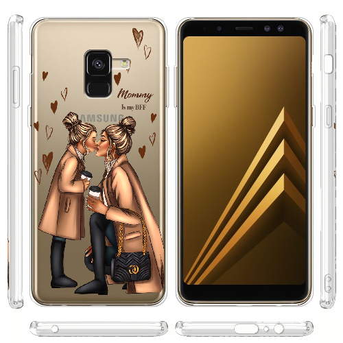 Чехол Boxface Samsung A530 Galaxy A8 2018 Mommy Is My BFF