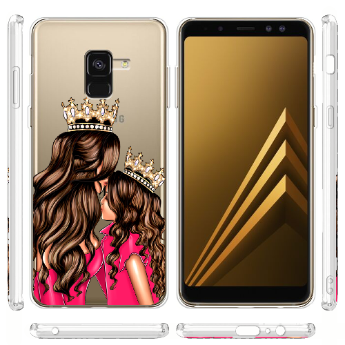 Чехол Boxface Samsung A530 Galaxy A8 2018 Queen and Princess