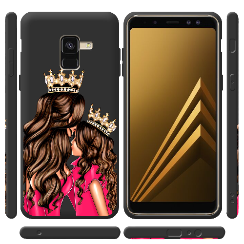 Чехол Boxface Samsung A530 Galaxy A8 2018 Queen and Princess