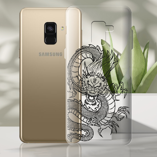 Чехол Boxface Samsung A530 Galaxy A8 2018 Китайский Дракон