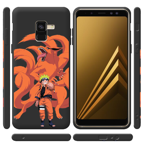 Чехол Boxface Samsung A530 Galaxy A8 2018 Naruto and Kurama