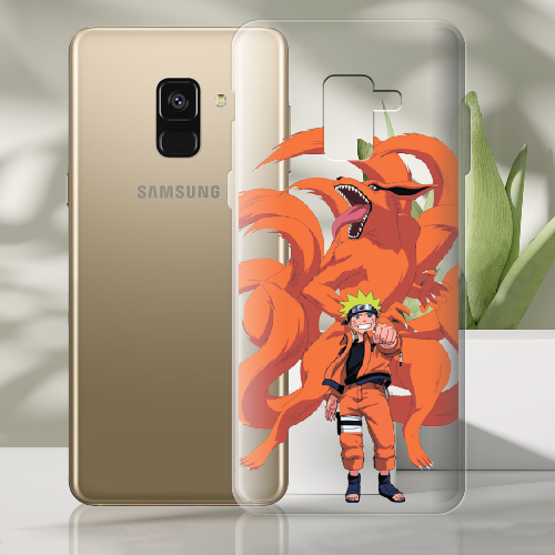 Чехол Boxface Samsung A530 Galaxy A8 2018 Naruto and Kurama