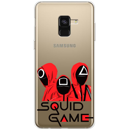 Чехол Boxface Samsung A530 Galaxy A8 2018 siquid game люди в красном