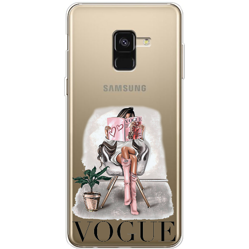 Чехол Boxface Samsung A530 Galaxy A8 2018 Модель из VOGUE