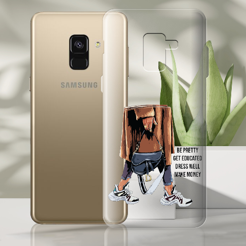 Чехол Boxface Samsung A530 Galaxy A8 2018 Мамины Наставления