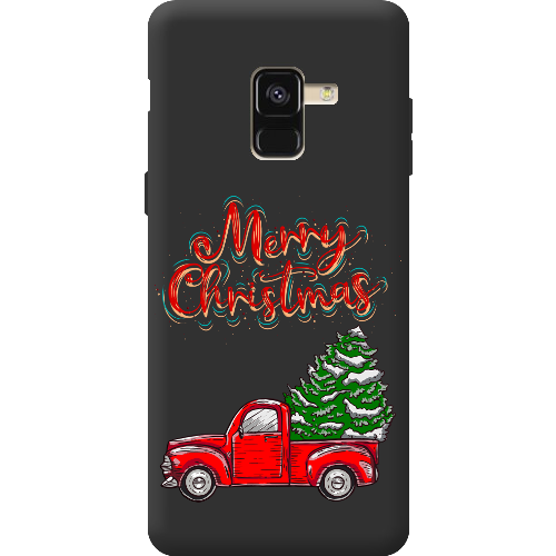 Чехол Boxface Samsung A530 Galaxy A8 2018 Holiday Car Merry Christmas