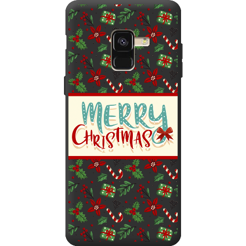 Чехол Boxface Samsung A530 Galaxy A8 2018 Vintage Christmas Congratulation