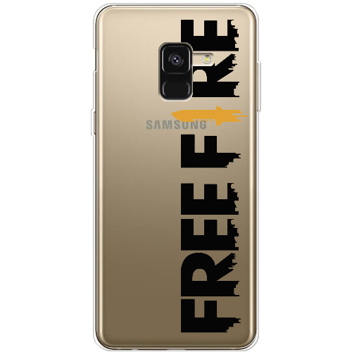 Чехол Boxface Samsung A530 Galaxy A8 2018 Черный Free Fire