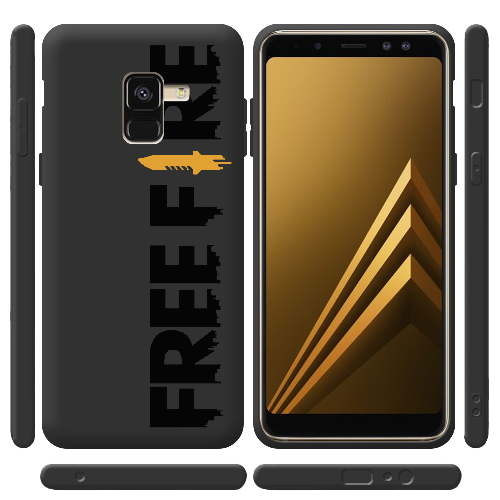 Чехол Boxface Samsung A530 Galaxy A8 2018 Черный Free Fire