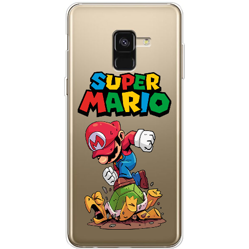 Чехол Boxface Samsung A530 Galaxy A8 2018 Super Mario