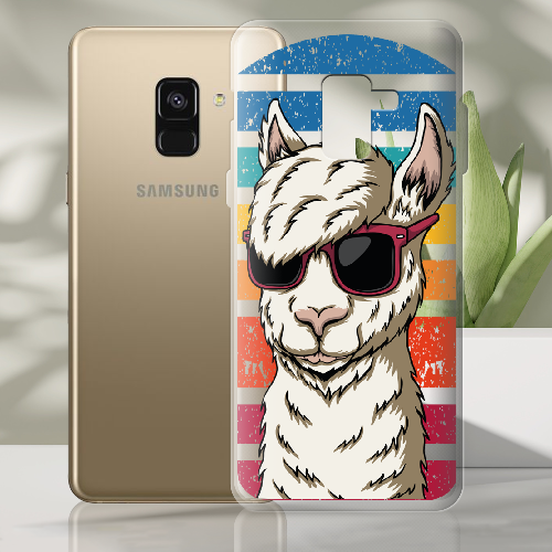 Чехол Boxface Samsung A530 Galaxy A8 2018 Стильна Лама