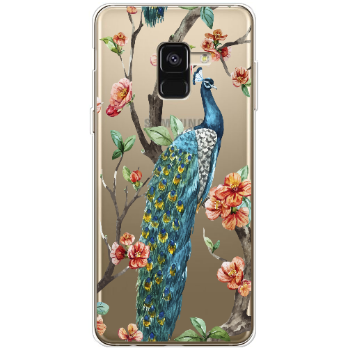 Чехол Boxface Samsung A530 Galaxy A8 2018 Noble Peacock