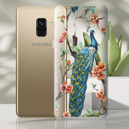 Чехол Boxface Samsung A530 Galaxy A8 2018 Noble Peacock