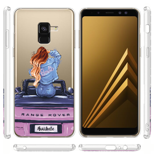 Чехол Boxface Samsung A530 Galaxy A8 2018 Boss Babe