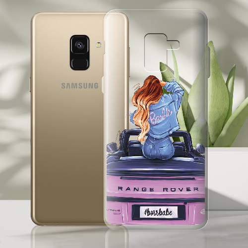Чехол Boxface Samsung A530 Galaxy A8 2018 Boss Babe