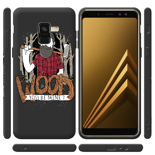 Чехол Boxface Samsung A530 Galaxy A8 2018 Wood you be mine