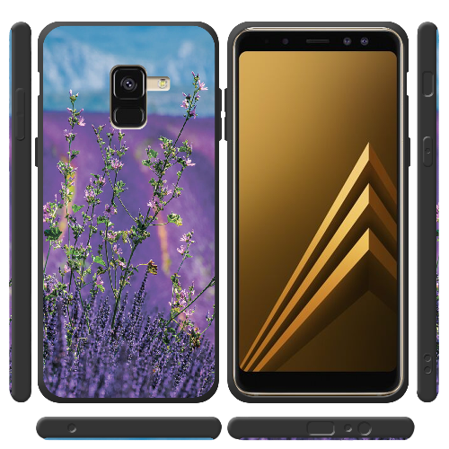 Чехол Boxface Samsung A530 Galaxy A8 2018 Lavender Field