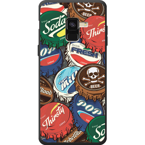 Чехол Boxface Samsung A530 Galaxy A8 2018 Drink Lids