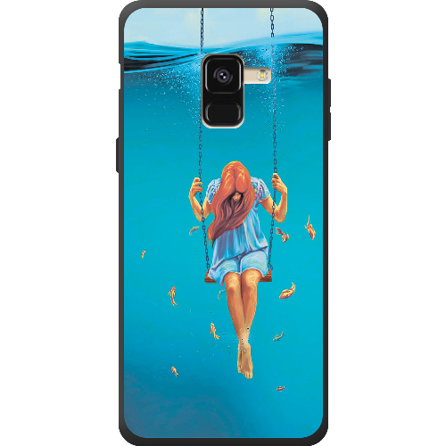 Чехол Boxface Samsung A530 Galaxy A8 2018 Girl In The Sea