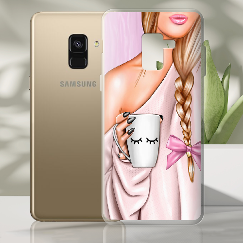 Чехол Boxface Samsung A530 Galaxy A8 2018 Morning Coffee