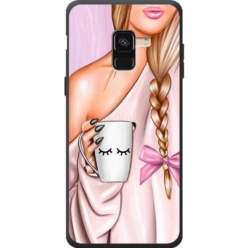 Чехол Boxface Samsung A530 Galaxy A8 2018 Morning Coffee