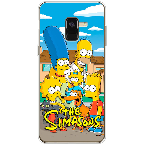 Чехол Boxface Samsung A530 Galaxy A8 2018 the simpsons