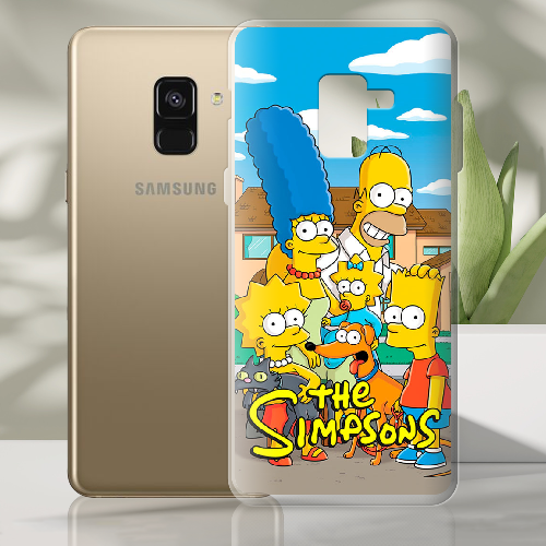 Чехол Boxface Samsung A530 Galaxy A8 2018 the simpsons