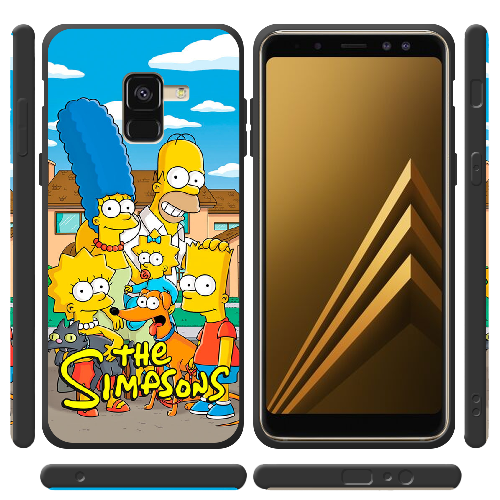 Чехол Boxface Samsung A530 Galaxy A8 2018 the simpsons