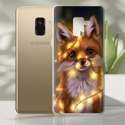 Чехол Boxface Samsung A530 Galaxy A8 2018 Рождественская лиса