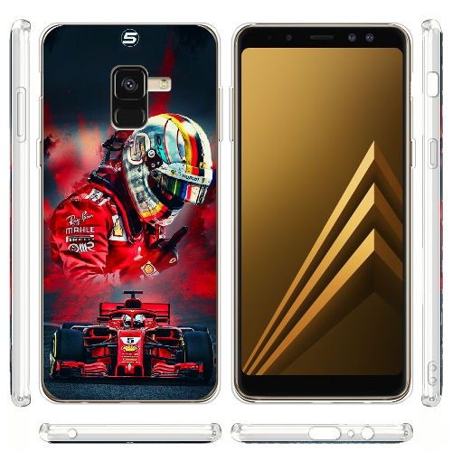 Чехол Boxface Samsung A530 Galaxy A8 2018 Racing Car