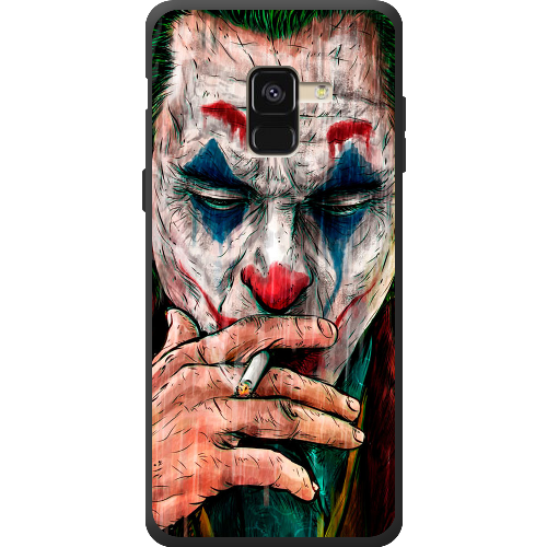 Чехол Boxface Samsung A530 Galaxy A8 2018 Joker Smoking