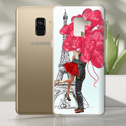 Чехол Boxface Samsung A530 Galaxy A8 2018 Love in Paris