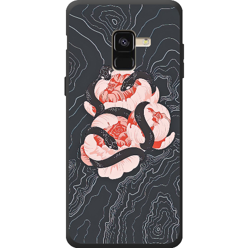 Чехол Boxface Samsung A530 Galaxy A8 2018 Snake Rose