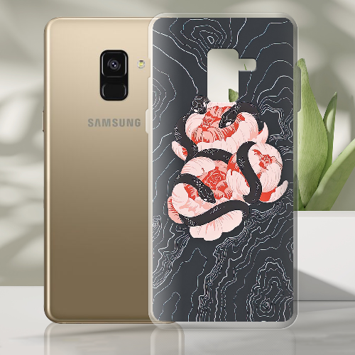 Чехол Boxface Samsung A530 Galaxy A8 2018 Snake Rose