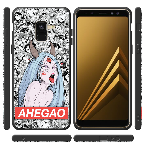 Чехол Boxface Samsung A530 Galaxy A8 2018 Ahegao