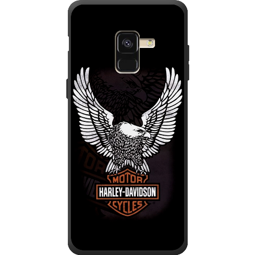 Чехол Boxface Samsung A530 Galaxy A8 2018 Harley Davidson and eagle