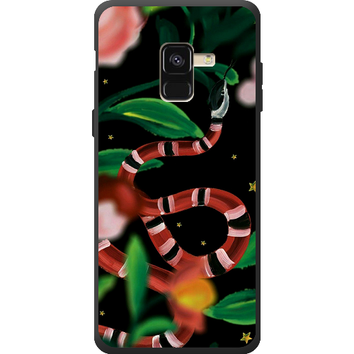 Чехол Boxface Samsung A530 Galaxy A8 2018 Red Snake