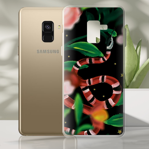 Чехол Boxface Samsung A530 Galaxy A8 2018 Red Snake