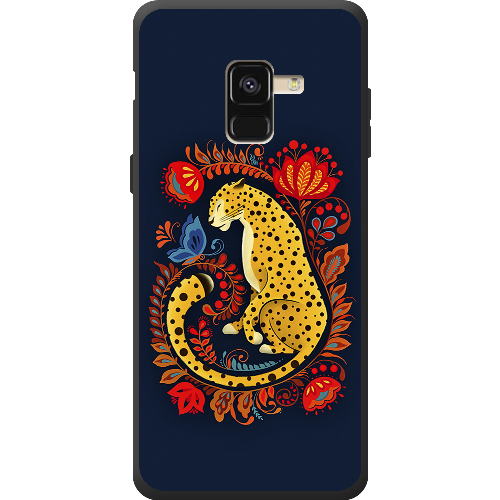 Чехол Boxface Samsung A530 Galaxy A8 2018 Petrykivka Leopard