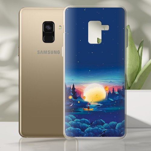 Чехол Boxface Samsung A530 Galaxy A8 2018 Спокойной ночи