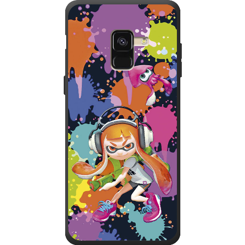 Чехол Boxface Samsung A530 Galaxy A8 2018 Splatoon Inklings