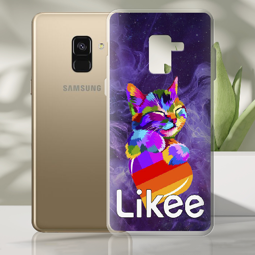 Чехол Boxface Samsung A530 Galaxy A8 2018 Котик Likee