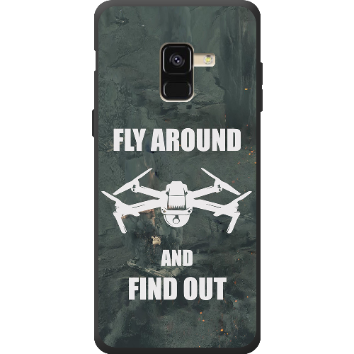 Чехол Boxface Samsung A530 Galaxy A8 2018 Дрон Fly Around