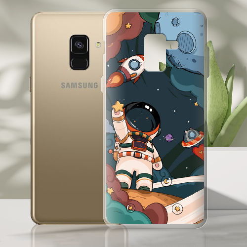 Чехол Boxface Samsung A530 Galaxy A8 2018 Space Mission