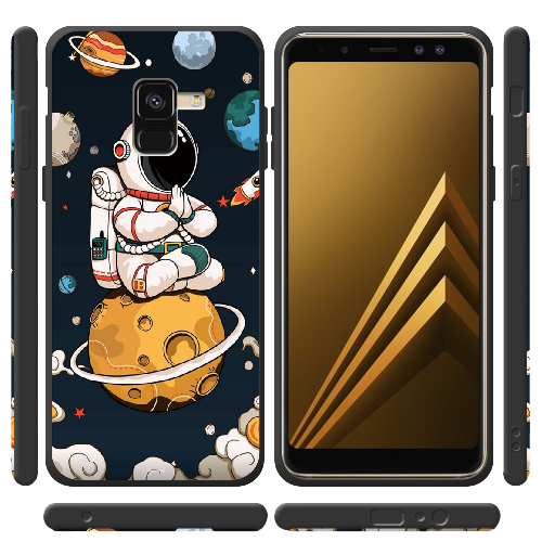 Чехол Boxface Samsung A530 Galaxy A8 2018 Astronaut