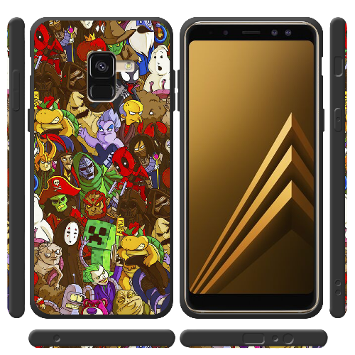 Чехол Boxface Samsung A530 Galaxy A8 2018 Злодеи