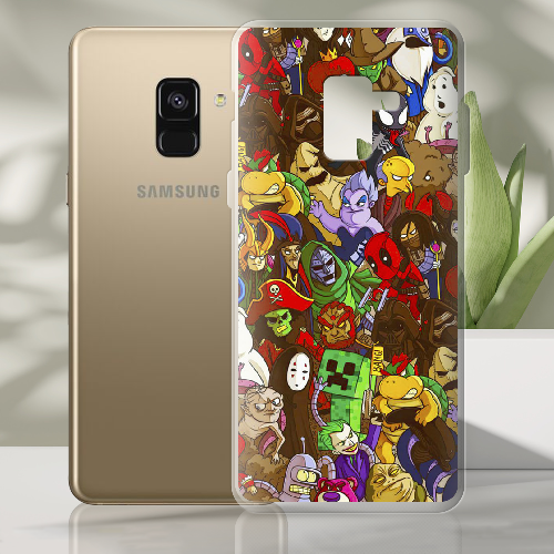 Чехол Boxface Samsung A530 Galaxy A8 2018 Злодеи